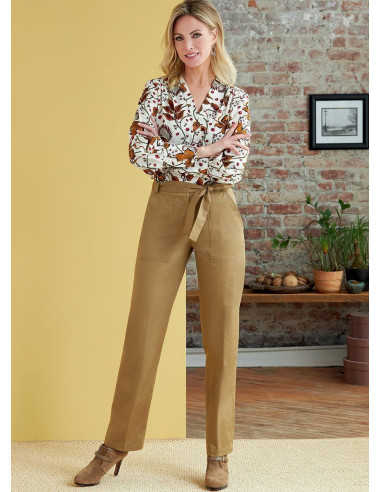 Patrón de blusa - Butterick 6855