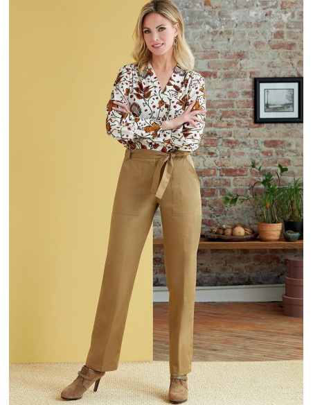 Patrón de blusa - Butterick 6855