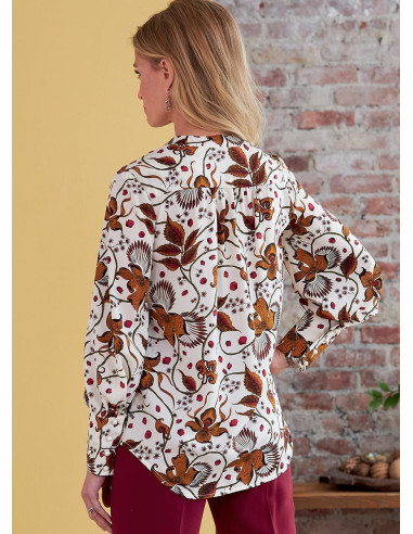 Patrón de blusa - Butterick 6855