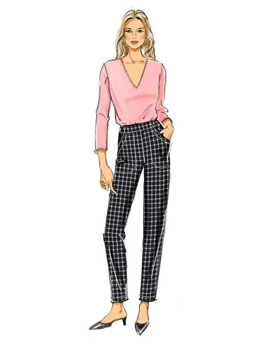Patrón de pantalón - Butterick 6865