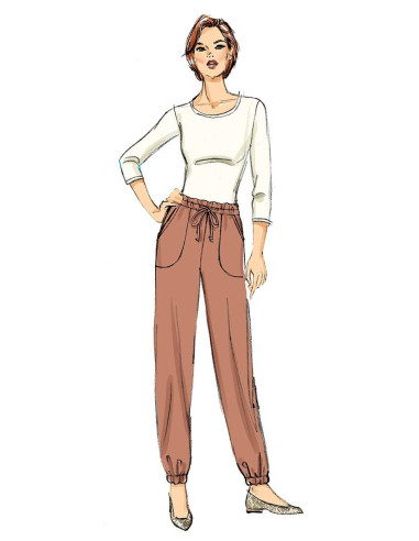 Patrón de pantalón - Butterick 6865