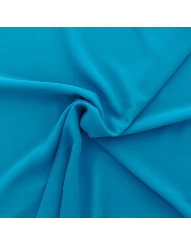 Tela de muselina - Azul turquesa