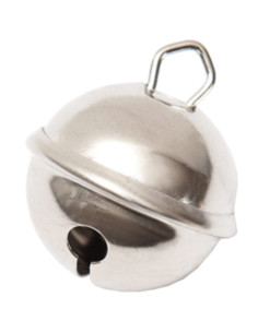 Cascabeles de plata - 22 mm