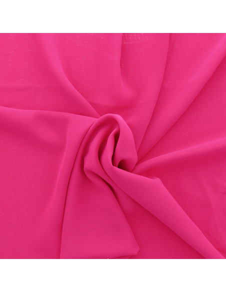 Tela de muselina - Fucsia