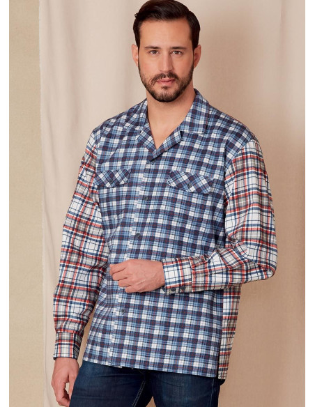 Patrón de camisa - Vogue 1827