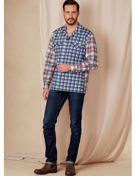Patrón de camisa - Vogue 1827
