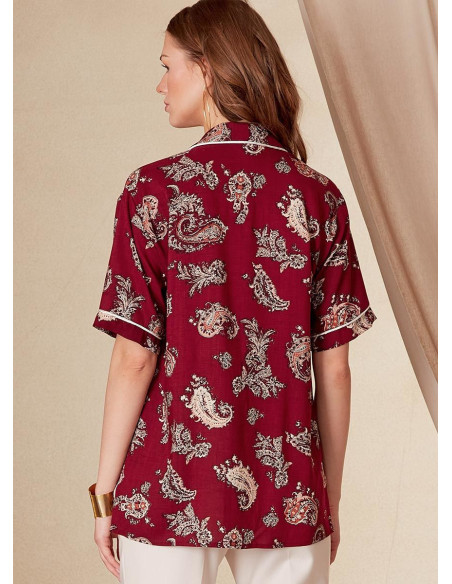 Patrón de camisa - Vogue 1827