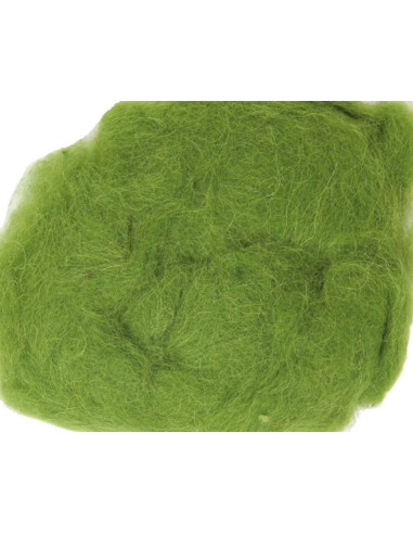 Lana para fieltrar - Verde
