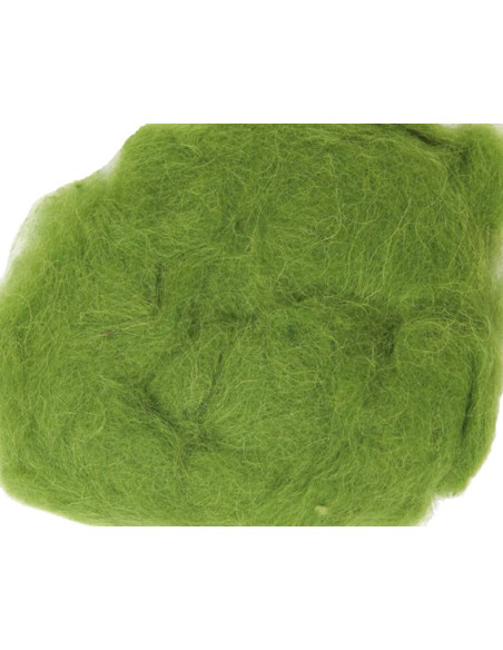 Lana para fieltrar - Verde