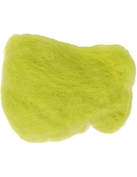 Lana para fieltrar - Verde claro