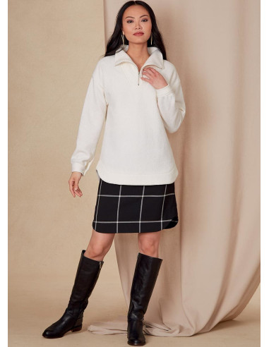 Patrón de blusa - Vogue 1833