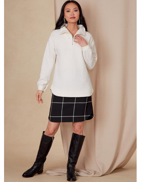 Patrón de blusa - Vogue 1833