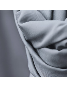 Tejido tencel Smooth Drape Twill - Gris