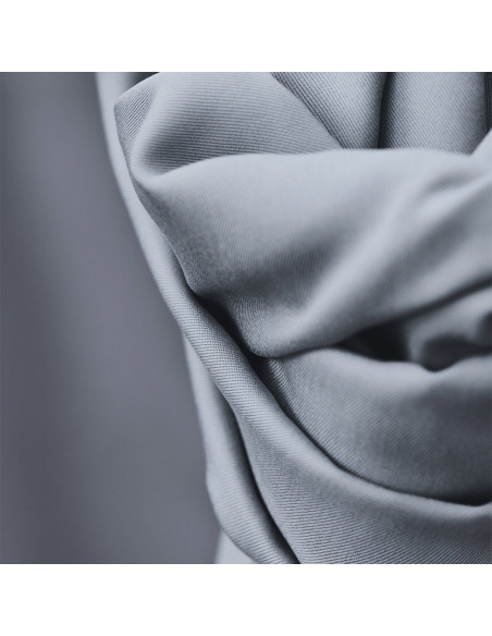 Tejido tencel Smooth Drape Twill - Gris