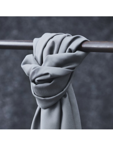 Tejido tencel Smooth Drape Twill - Gris