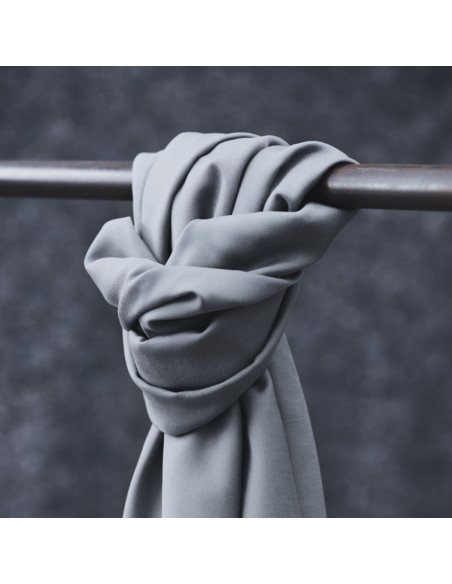 Tejido tencel Smooth Drape Twill - Gris