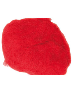 Lana para fieltrar - Rojo