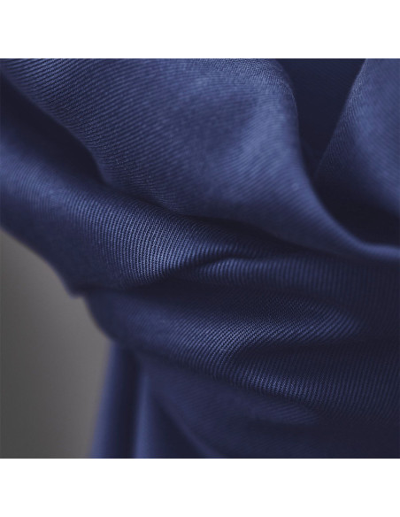Tejido tencel Smooth Drape Twill - Azul