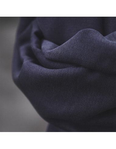 Tejido tencel Smooth Drape Twill - Arándano