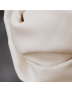 Tejido tencel Smooth Drape Twill - Blanco