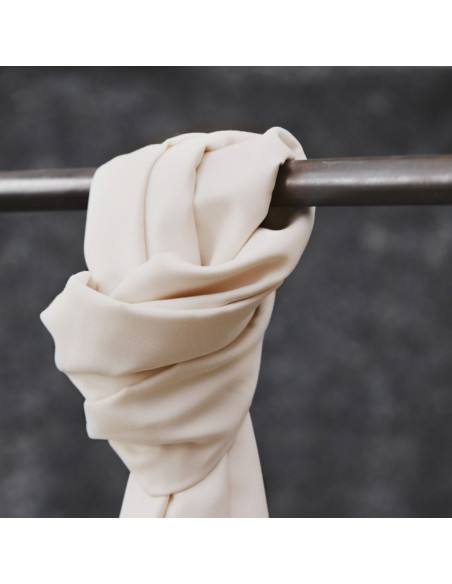 Tejido tencel Smooth Drape Twill - Blanco