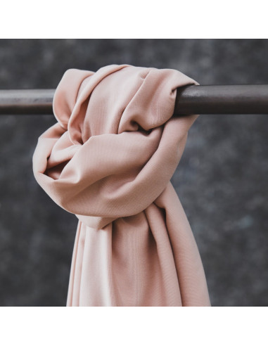 Tejido tencel Smooth Drape Twill - Rosa empolvado