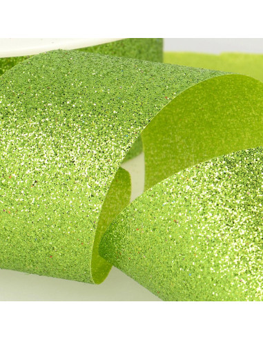 Cinta brillante - Verde