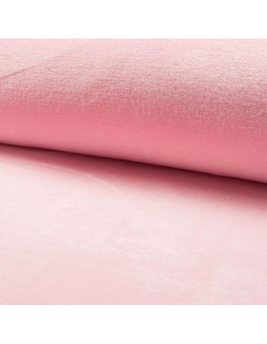 Tejido de peluche - Rosa claro
