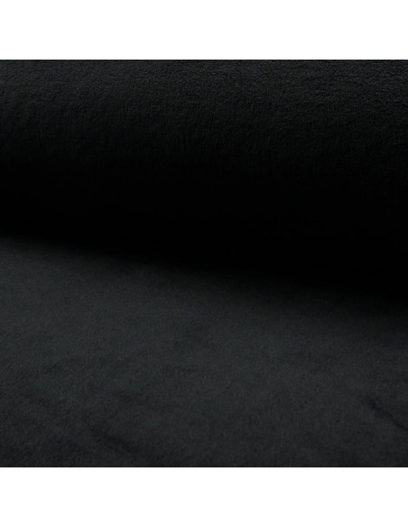 Tela de peluche acogedora - Negro