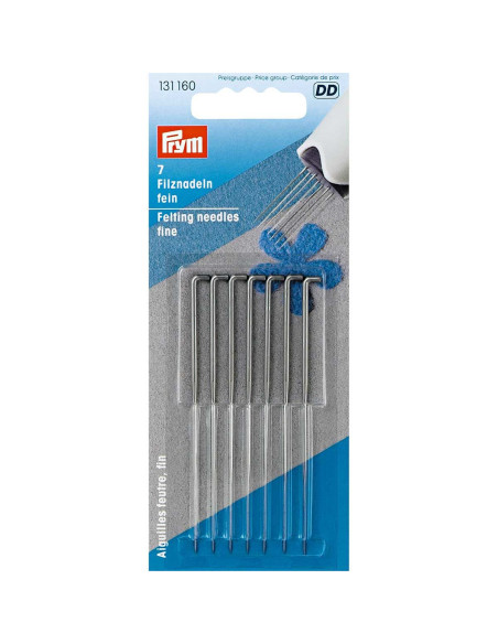 Agujas de fieltro - Fin