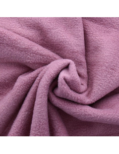 Tejido polar - Rosa viejo