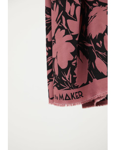 Tejido crepé de viscosa Leia - Rosa palo 2