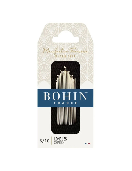 Agujas de costura corriente Bohin - Surtido 5/10