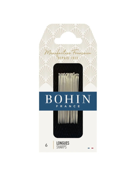 Agujas de costura comunes Bohin - N° 6