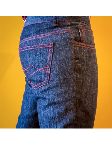 Patrón de jeans Le Bad Boy - Les BG