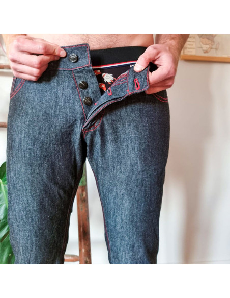 Patrón de jeans Le Bad Boy - Les BG