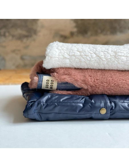 Lote de 5 etiquetas tejidas - Surtido Cozy