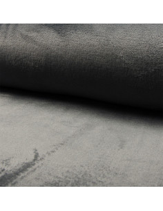 Tela de peluche acogedora - Gris