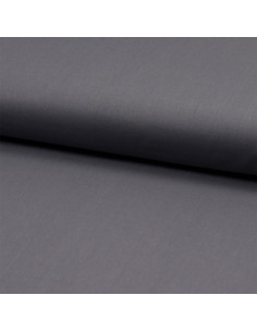 Tejido voile de algodón premium - Gris oscuro