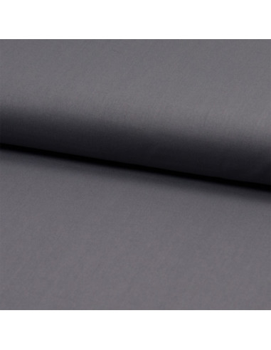 Tejido voile de algodón premium - Gris oscuro