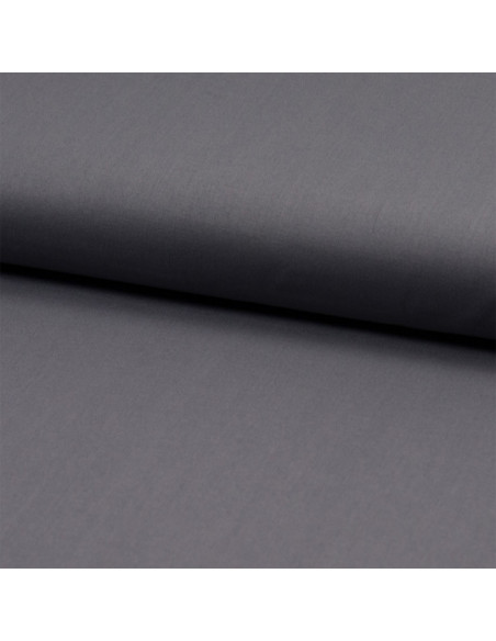 Tejido voile de algodón premium - Gris oscuro