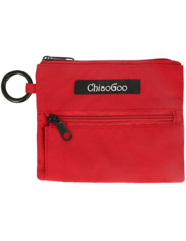 Mini estuche rojo para agujas Shorties Mini ChiaoGoo