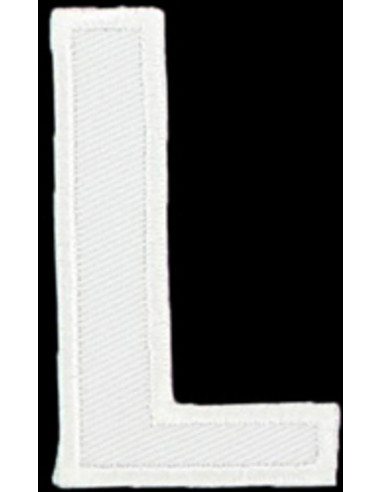 Parche termo adhesivo letra L