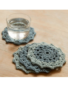 Kit de crochet - Mis posavasos estilo mandala