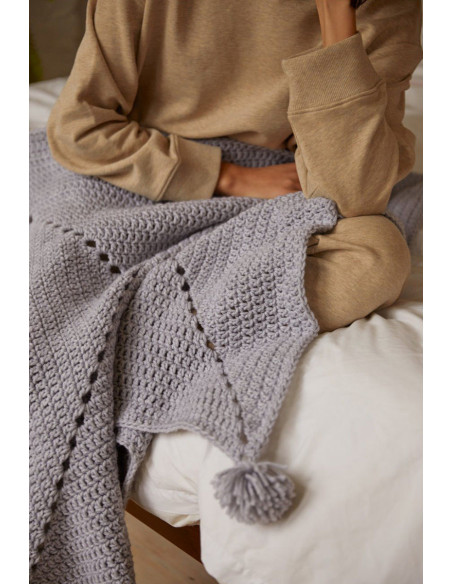Kit de crochet - Mi manta de bienestar
