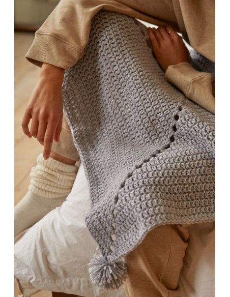 Kit de crochet - Mi manta de bienestar