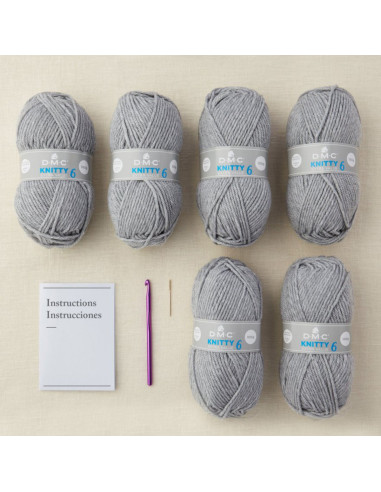 Kit de crochet - Mi manta de bienestar