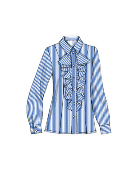 Patrón de blusa - Vogue 9029