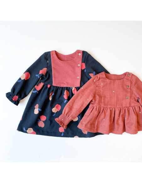 Patrón de blusa o vestido Palermo - Ikatee