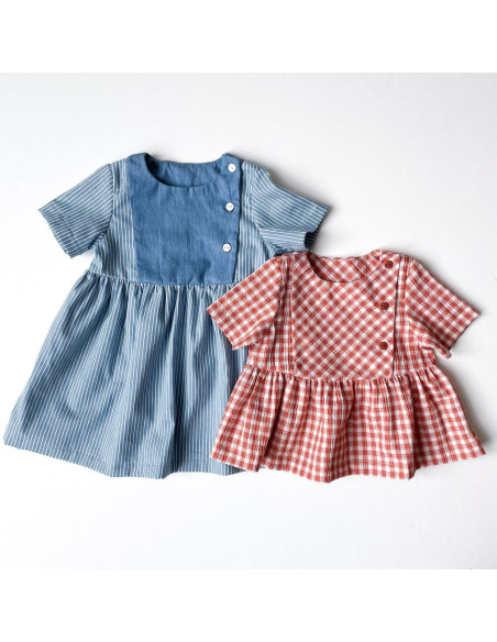 Patrón de blusa o vestido Palermo - Ikatee